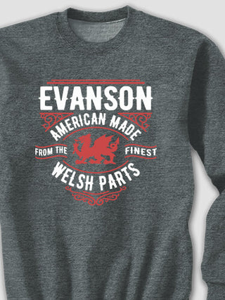 Welsh Parts : Printed Sweatshirts