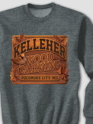 Wood Carving : Printed Sweatshirts