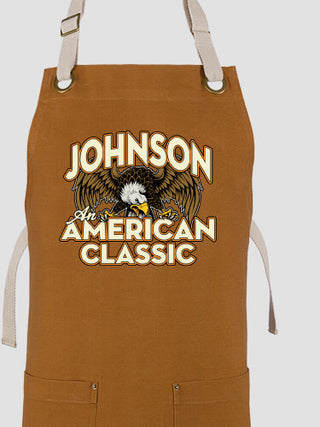 American Classic : Printed Canvas Work Aprons