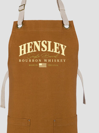 Bourbon Whiskey : Printed Canvas Work Aprons