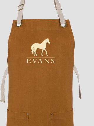 Horse : Printed Canvas Work Aprons