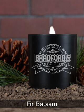 Baked Goods : 11oz. Engraved Scented Candles