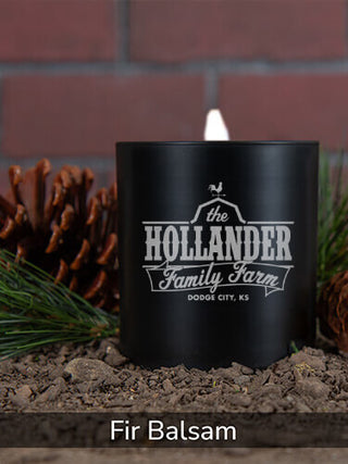 Family Farm : 11oz. Engraved Scented Candles