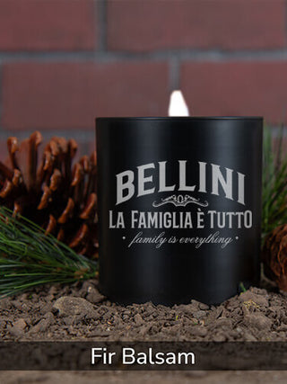 Family Is Everything : 11oz. Engraved Scented Candles