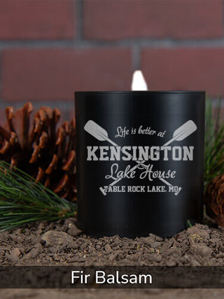 Lake House : 11oz. Engraved Scented Candles