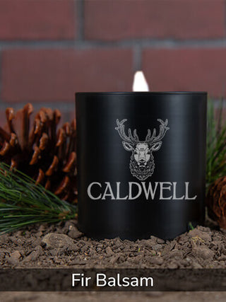 Old Stag : 11oz. Engraved Scented Candles