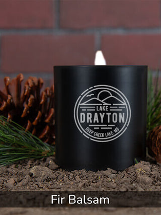 Vintage Lake : 11oz. Engraved Scented Candles