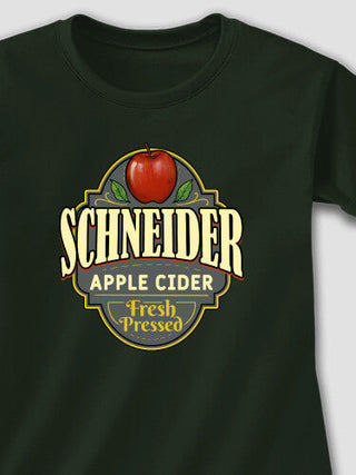 Apple Cider : Adult Ladies Fitted T-Shirt