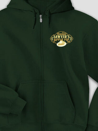 Apple Pie : Embroidered Zip Hoodies