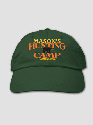 Bear Hunting Camp : Embroidered Baseball Hats