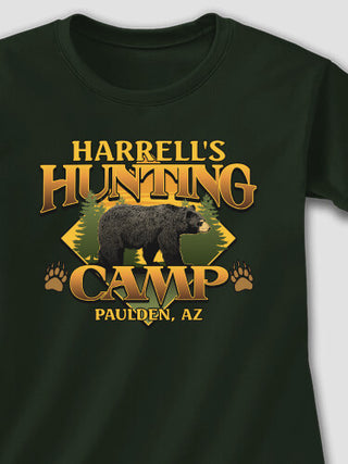 Bear Hunting Camp : Printed T-Shirts
