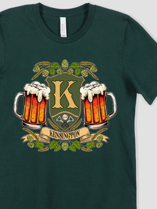 Beer Coat Of Arms : Printed T-Shirts