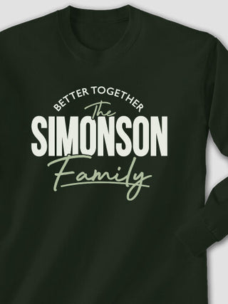 Better Together Family : Printed Long Sleeves