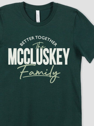 Better Together Family : Premium Printed T-Shirts