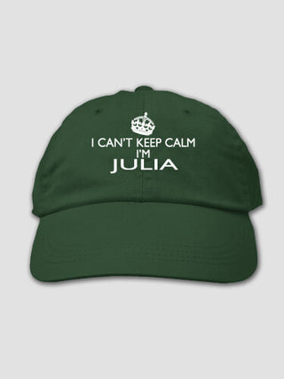 Can't Keep Calm : Embroidered Baseball Hats