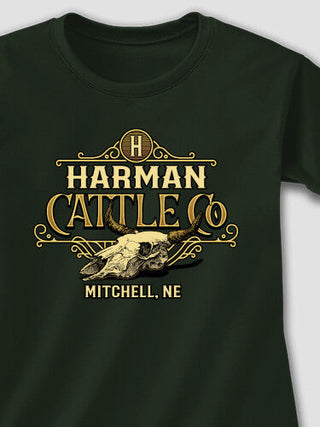 Cattle Company : Adult Ladies Fitted T-Shirt