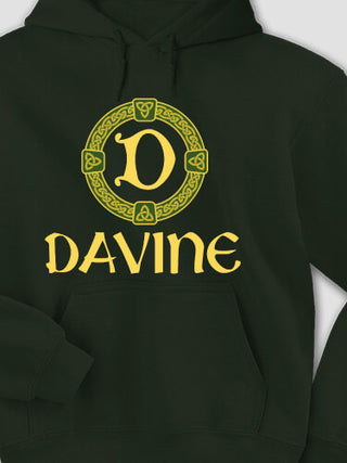 Celtic Wreath Monogram : Printed Hoodies