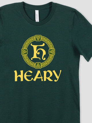 Celtic Wreath Monogram : Premium Printed T-Shirts