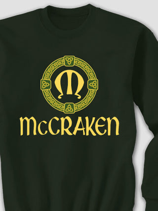 Celtic Wreath Monogram : Printed Sweatshirts