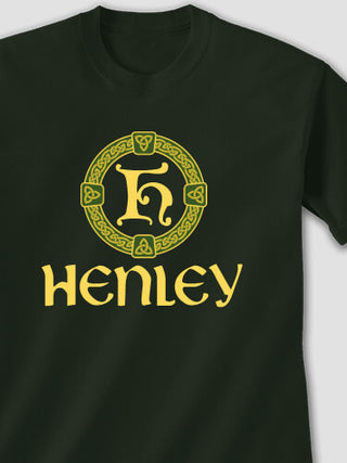 Celtic Wreath Monogram : Printed T-Shirts