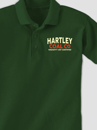 Christmas Coal Company : Embroidered Polo Shirts