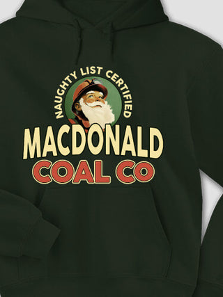 Christmas Coal Company : Printed Hoodies