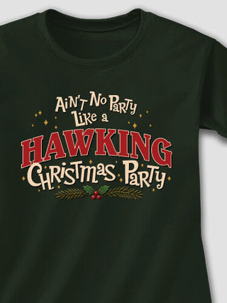 Christmas Party : Adult Ladies Fitted T-Shirt
