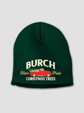 Christmas Tree Farm : Embroidered Beanies