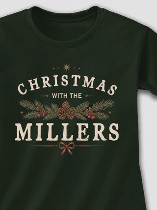 Christmas With : Adult Ladies Fitted T-Shirt