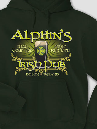 Classic Irish Pub : Printed Hoodies