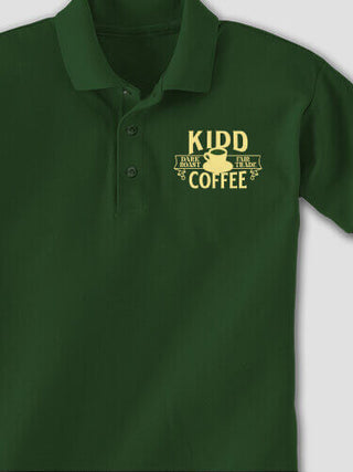 Coffee : Embroidered Polo Shirts