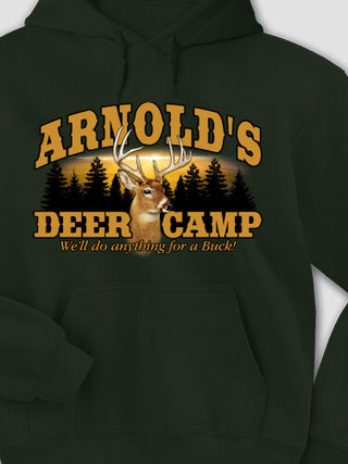 Deer Camp : Printed Hoodies