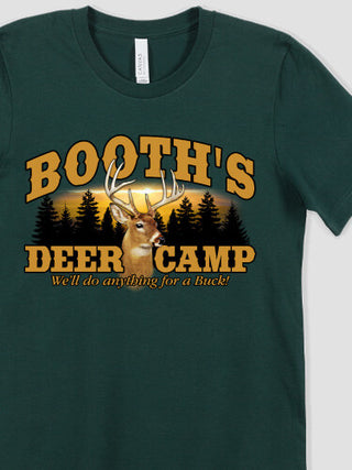 Deer Camp : Printed T-Shirts