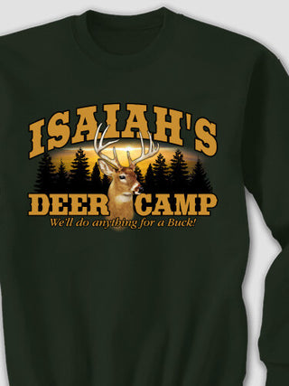 Deer Camp : Printed Sweatshirts