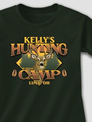 Deer Hunting Camp : Printed T-Shirts