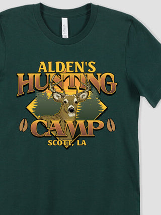 Deer Hunting Camp : Printed T-Shirts