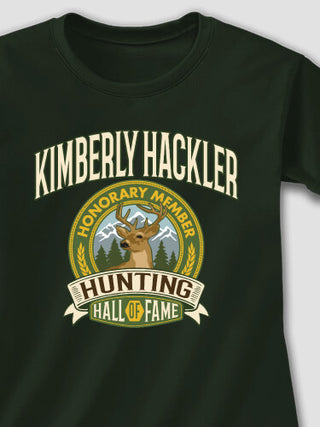 Deer Hunting Hall Of Fame : Printed T-Shirts