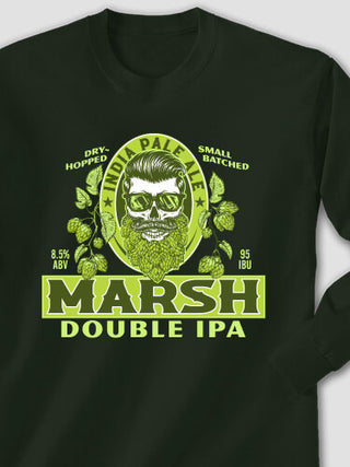 Double IPA : Printed Long Sleeves
