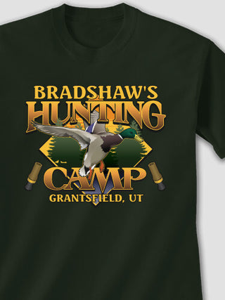 Duck Hunting Camp : Printed T-Shirts