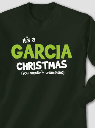 Family Christmas Thing : Printed Long Sleeves