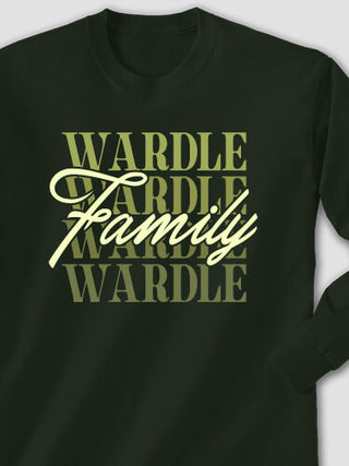 Family Repeat : Printed Long Sleeves