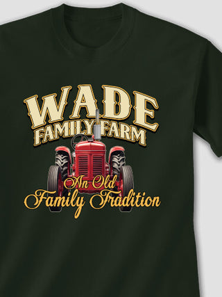 Farming Family Tradition : Printed T-Shirts