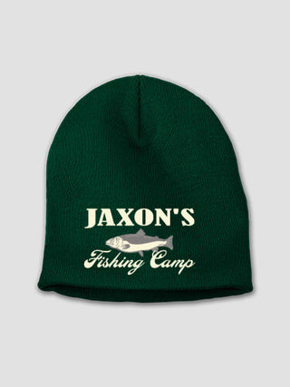 Fishing Camp : Embroidered Beanies