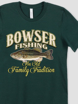 Fishing Family Tradition : Premium Printed T-Shirts