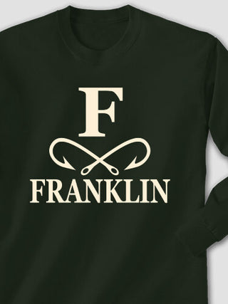 Fishing Monogram : Printed Long Sleeves