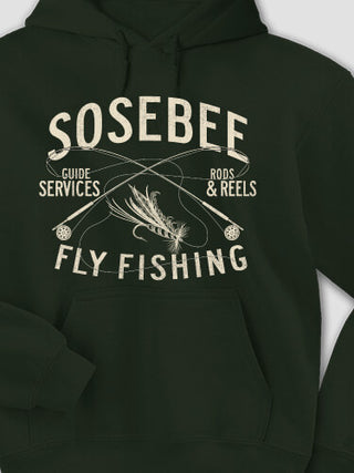 Fly Fishing Guide : Printed Hoodies