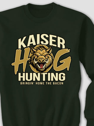 Hog Hunting : Printed Sweatshirts