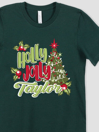 Holly Jolly : Premium Printed T-Shirts