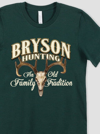 Hunting Family Tradition : Premium Printed T-Shirts