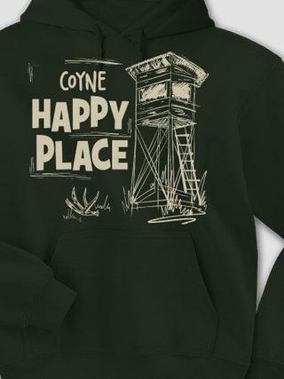 Hunting Happy Place : Printed Hoodies